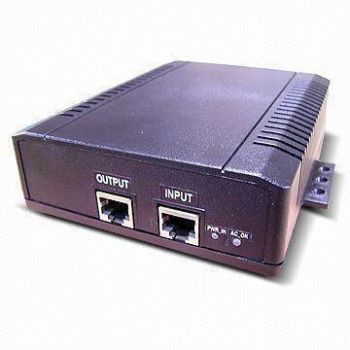 Ultra High Power DC/AC Gigabit 802.3bt PoE Splitter, 48V PoE Input, 24VAC/80W Output, MIT-28G-8024A