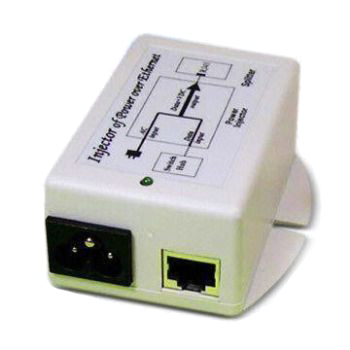 POE Injector with 24V/0.8A Output and Minimum Efficiency of 70%