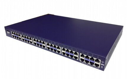 Unmanaged 12-port 48V PoE Injector with 19-inch Rack Mount Chassis