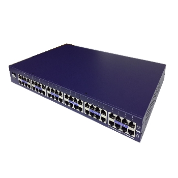 Rack mounted 24-port 48V 0.5A Gigabit PoE Injector, Non-802.3af Compliant, with surge protection, MIT-824G-48
