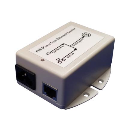 1-port PoE Injector com 10 / 1000Mbps Data Rates, Prote&#xE7;&#xE3;o contra surtos e 802.3af