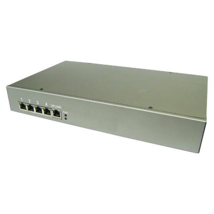 5-port Gigabit PoE Switch, 24VDC input, 4x 56V 802.3bt compliant PoE output, operation temperature -40C~&#x2B;70C,, PSE-SW5B25D4