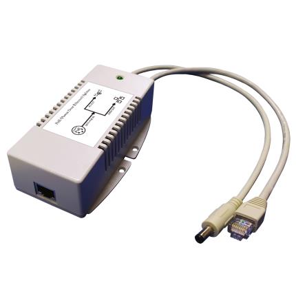 High-power PoE Splitter with 12V DC/40W Output and 87% High Efficiency