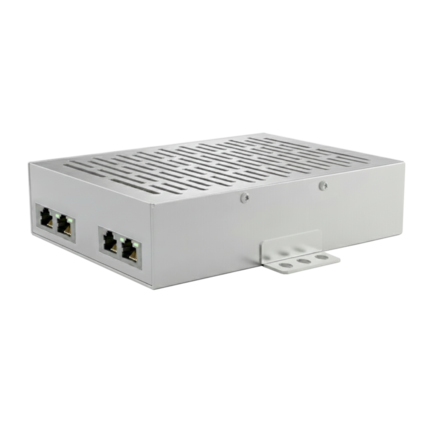 Injetor PoE de ultra alta velocidade AC/DC, 1G/5Gbps com saída de 56VDC 90W x2, compatível com 802.3bt.